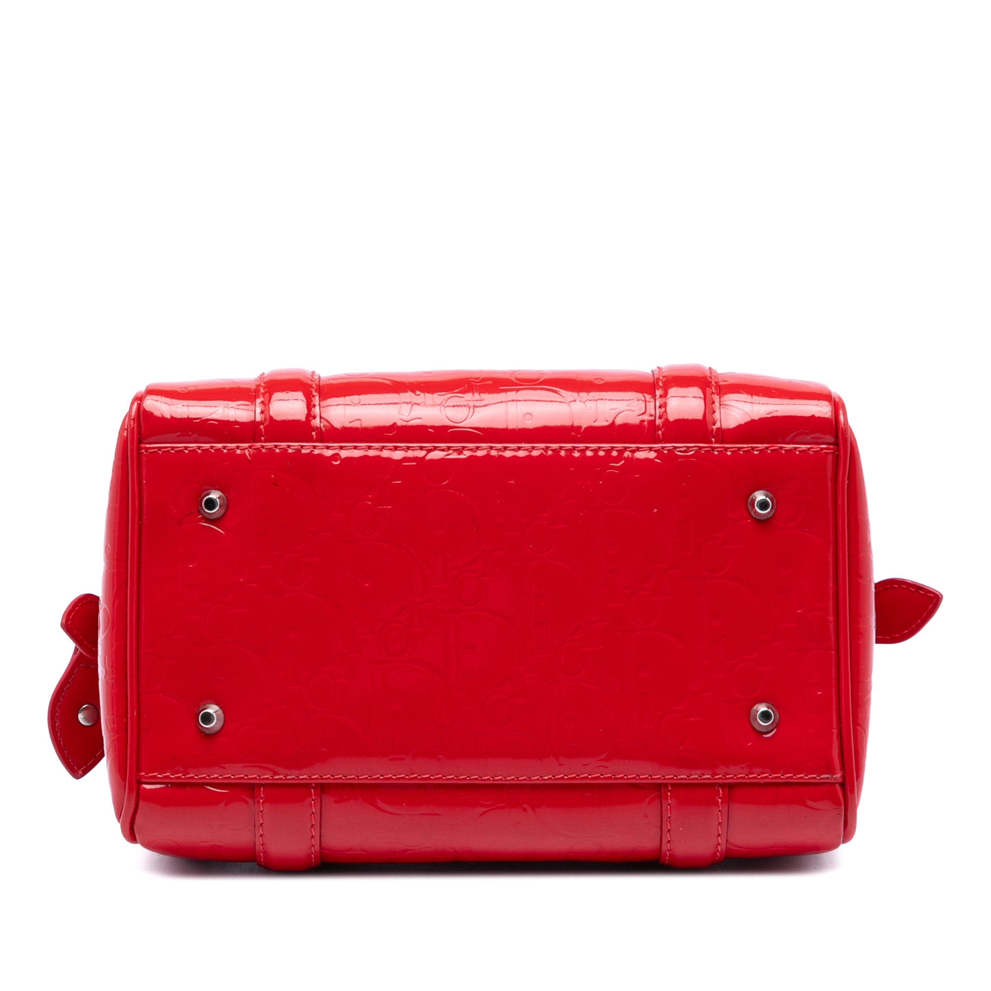 Oblique Patent Boston Bag - Image 3