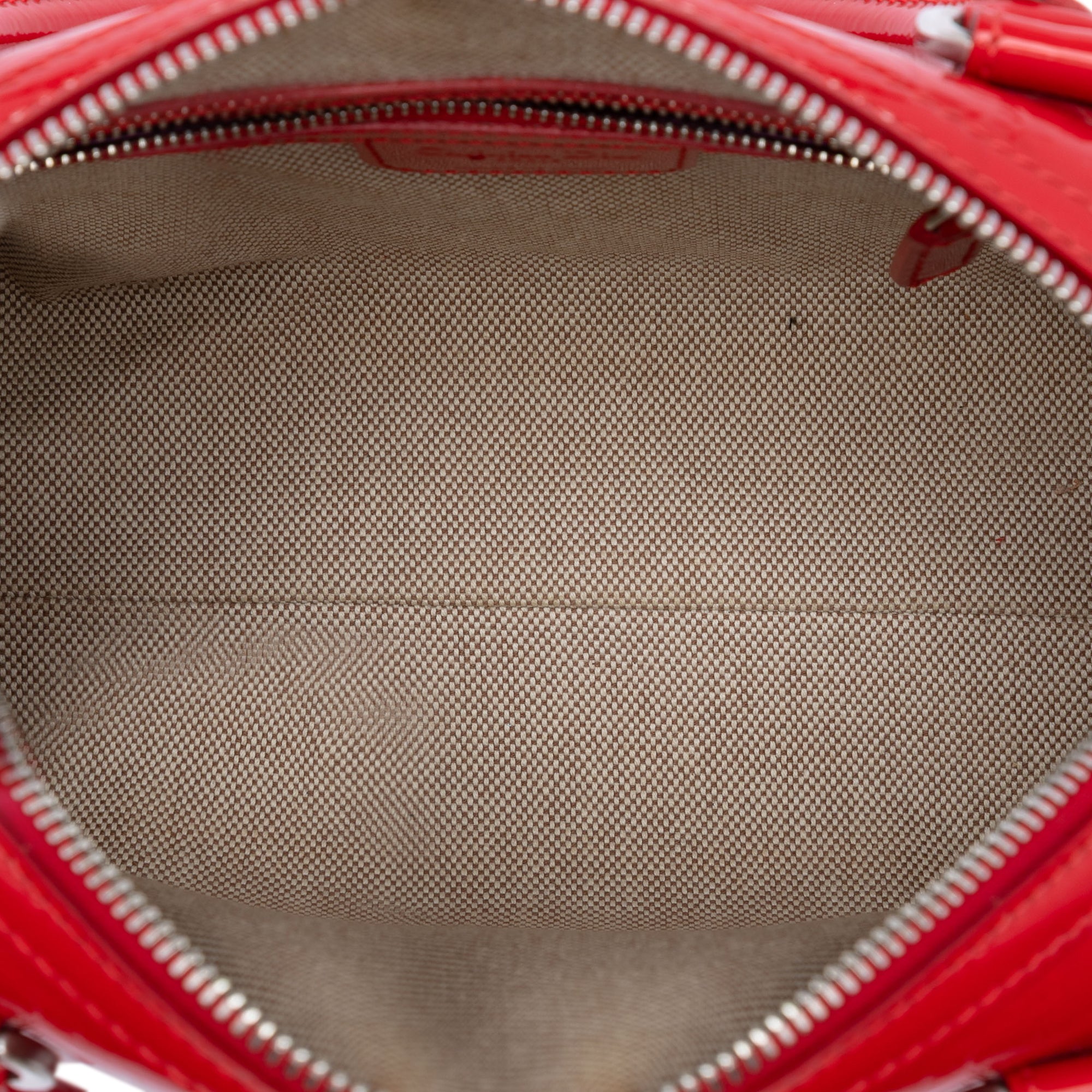 Oblique Patent Boston Bag - Image 4