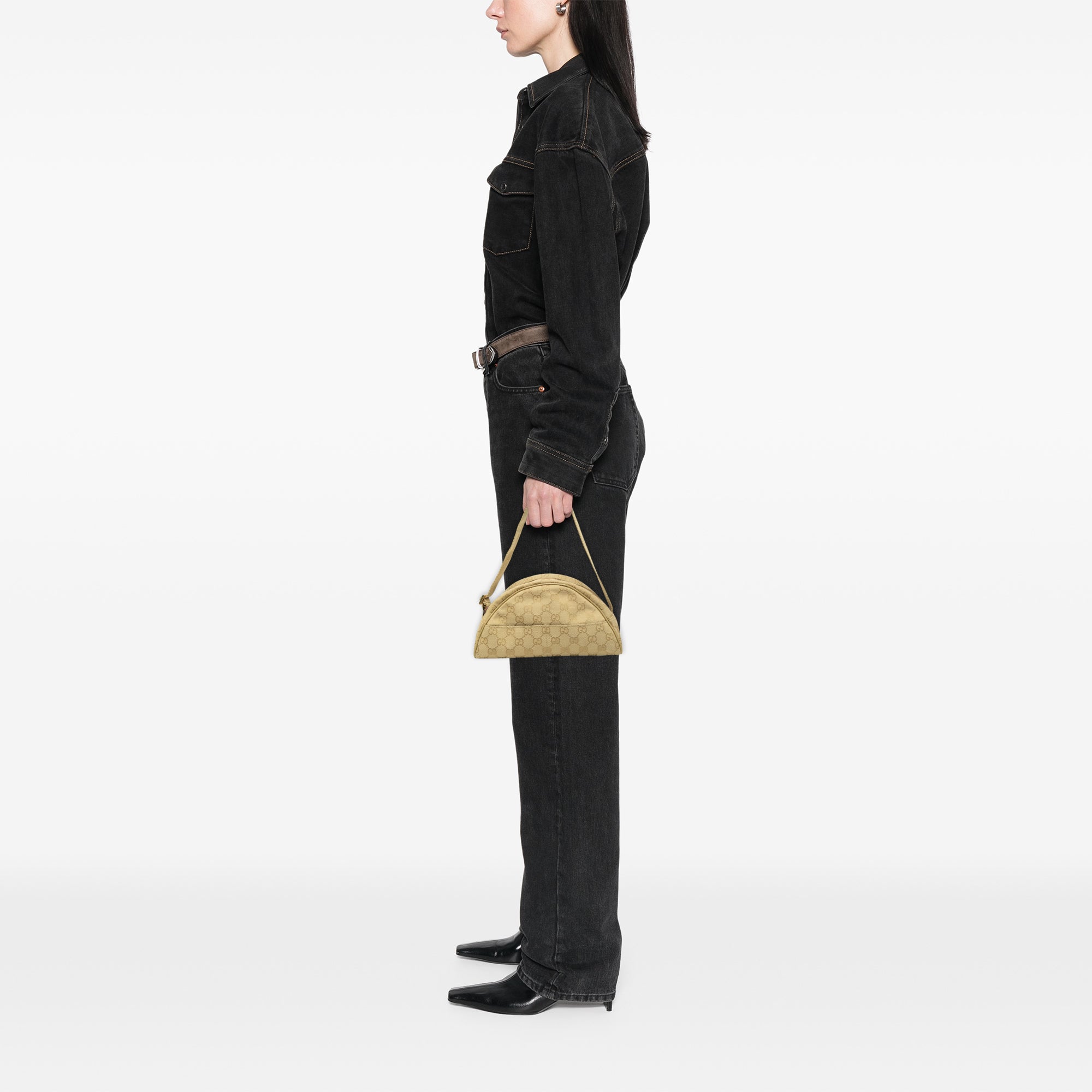 GG Canvas Shoulder Bag - Image 7