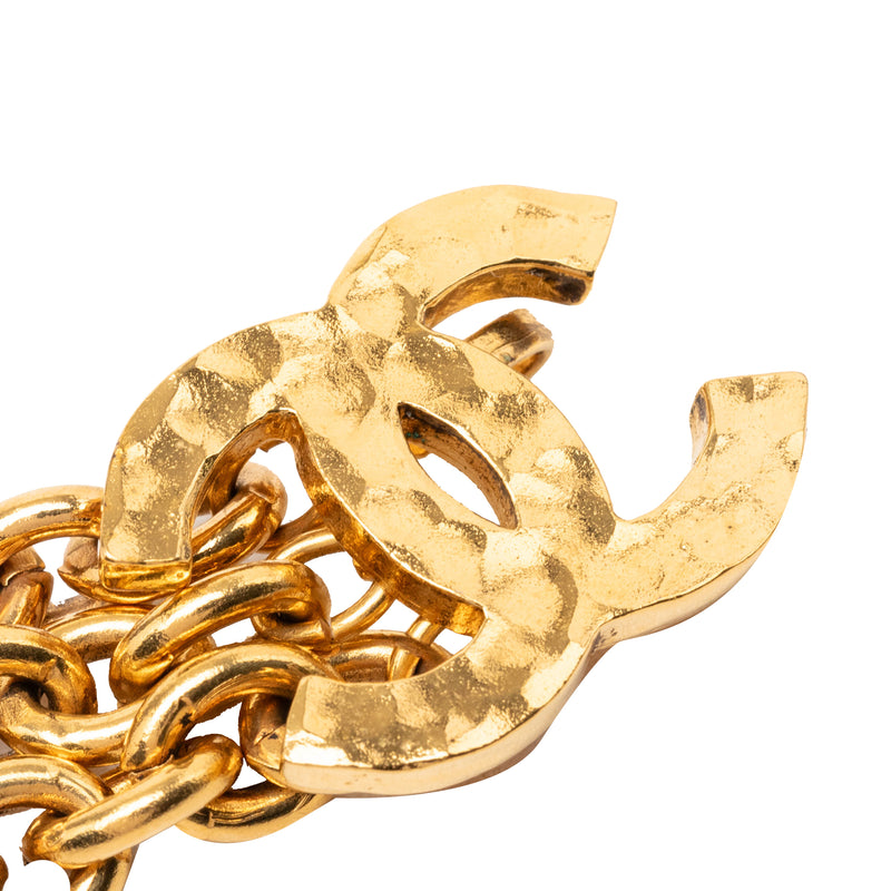 CC Gold Plated Triple Chain Belt - Image 2