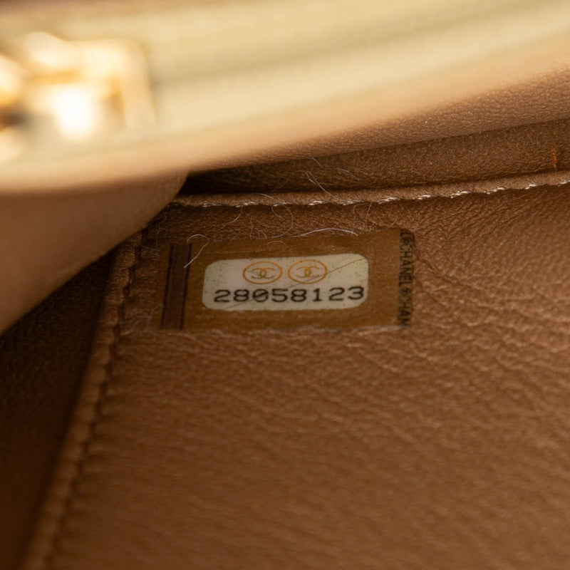 Small Quilted Lambskin Chic Pearls Flap - Image 6