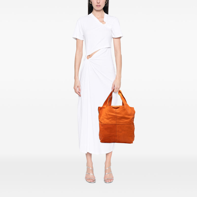 Leather George V Tote - Image 9
