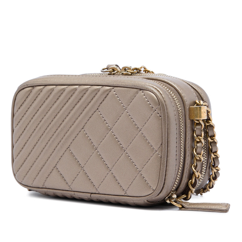Mini Quilted Lambskin Coco Boy Camera Bag - Image 2
