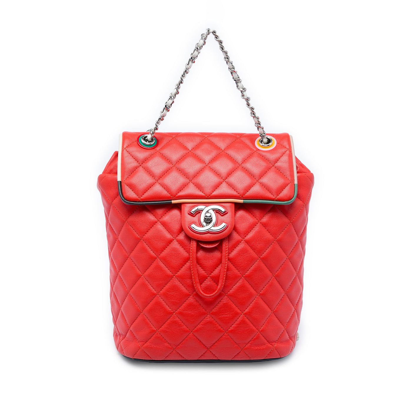 Small Lambskin Cuba Color Urban Spirit Backpack - Image 1