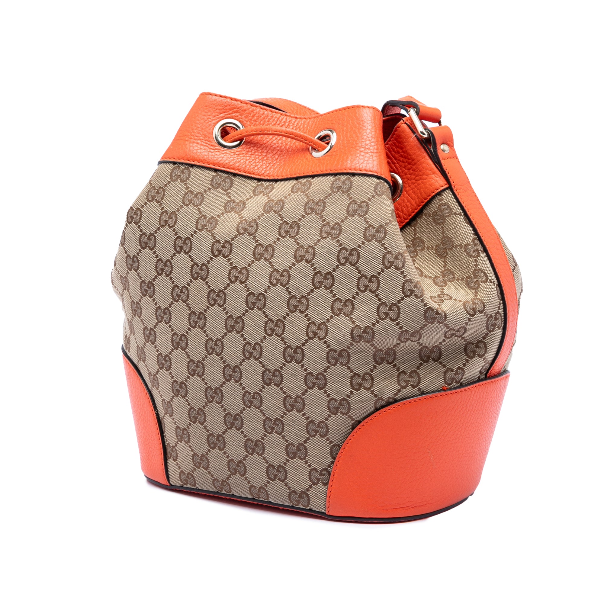 GG Canvas Drawstring Bucket Bag - Image 2