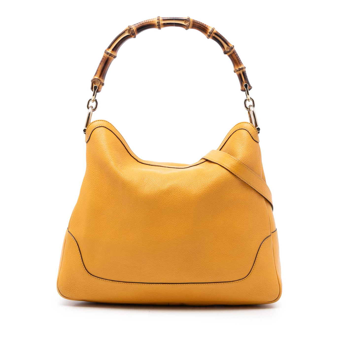 Calfskin Bamboo Diana Satchel - Image 1