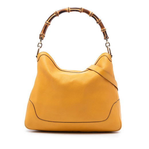 Calfskin Bamboo Diana Satchel - Image 1