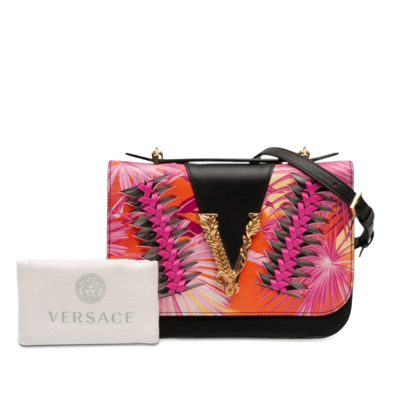 Calfskin Jungle Weave Virtus Satchel - Image 11