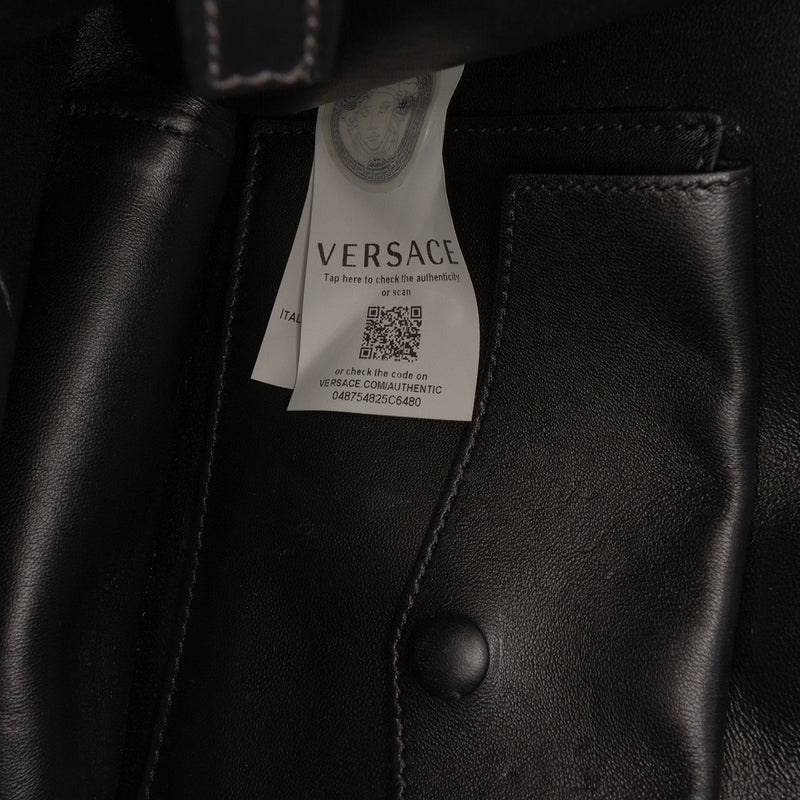 Calfskin Jungle Weave Virtus Satchel - Image 6