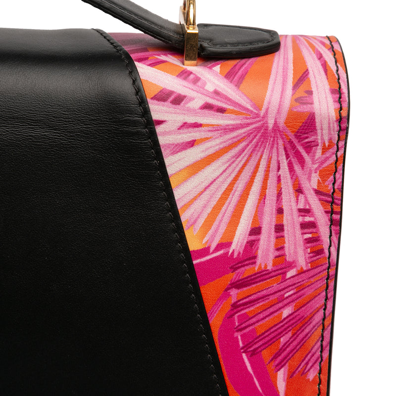 Calfskin Jungle Weave Virtus Satchel - Image 7