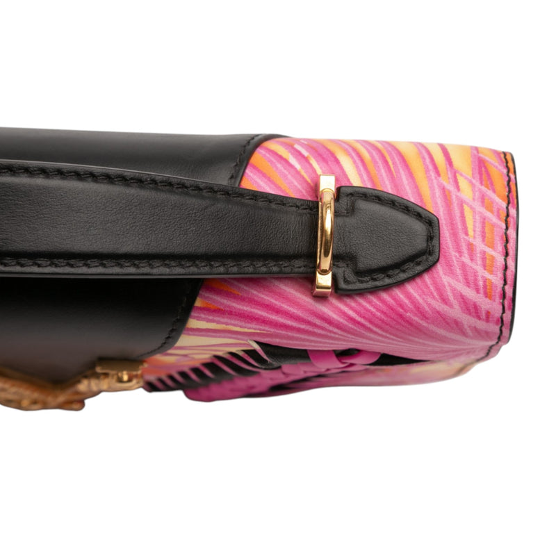 Calfskin Jungle Weave Virtus Satchel - Image 9