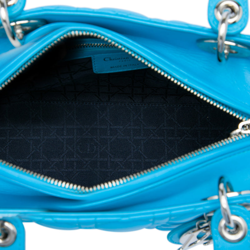 Medium Lambskin Cannage Lady Dior - Image 4
