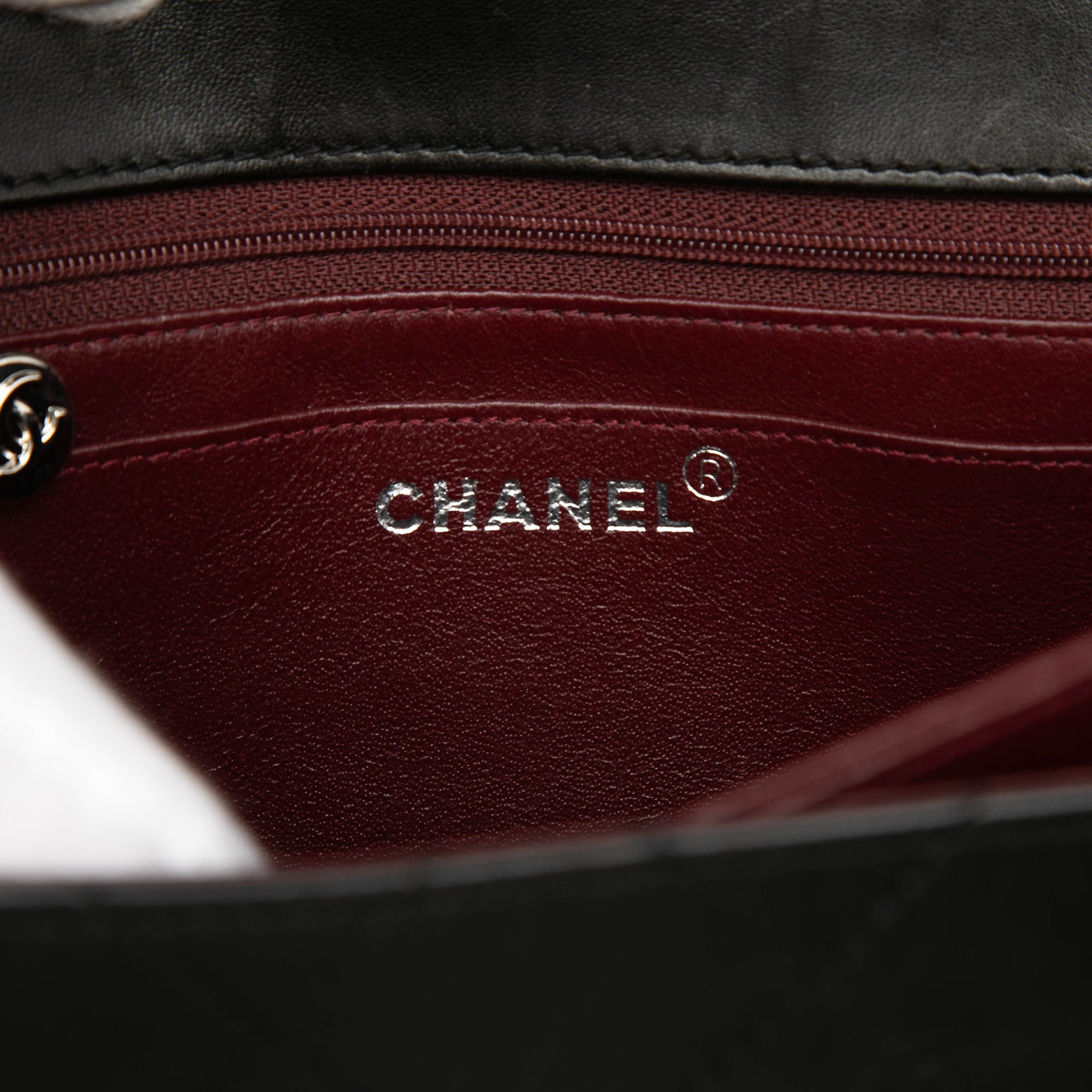 CC Quilted Lambskin Flap Shoulder Bag - Image 5