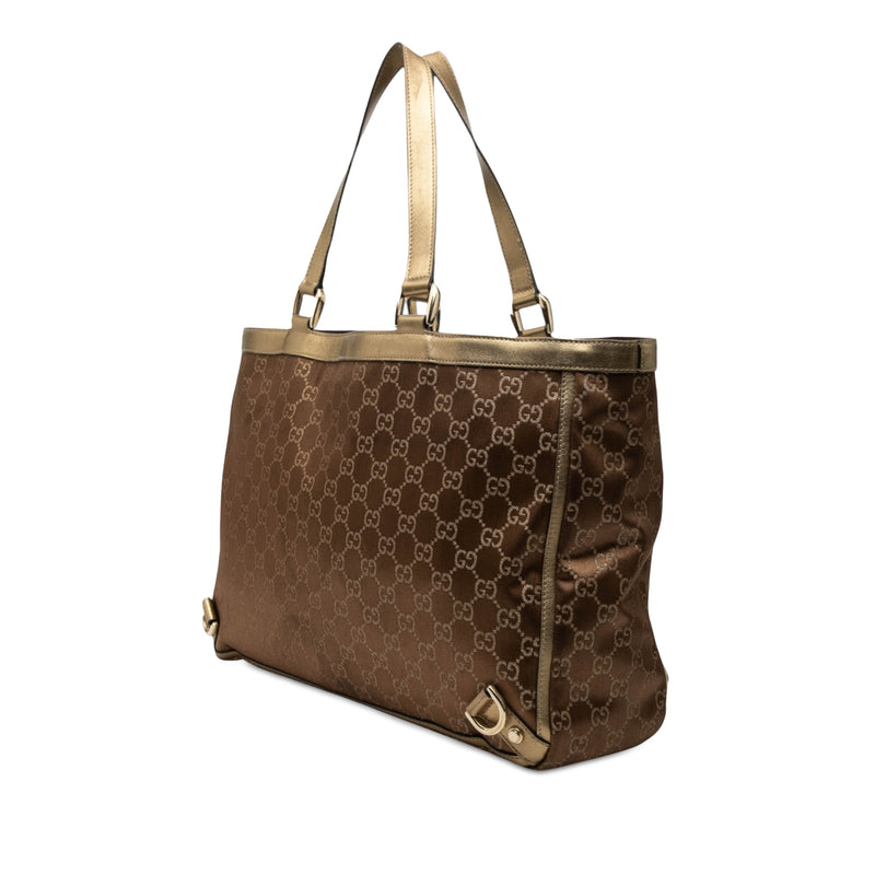 GG Satin Abbey D Ring Tote - Image 2