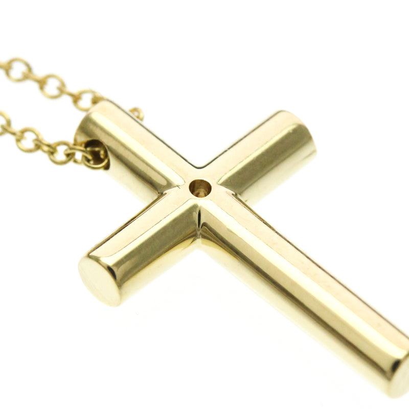 Tiffany & Co. Cross Pendant 18k Yellow Gold With Diamond Yellow_gold Bijoux