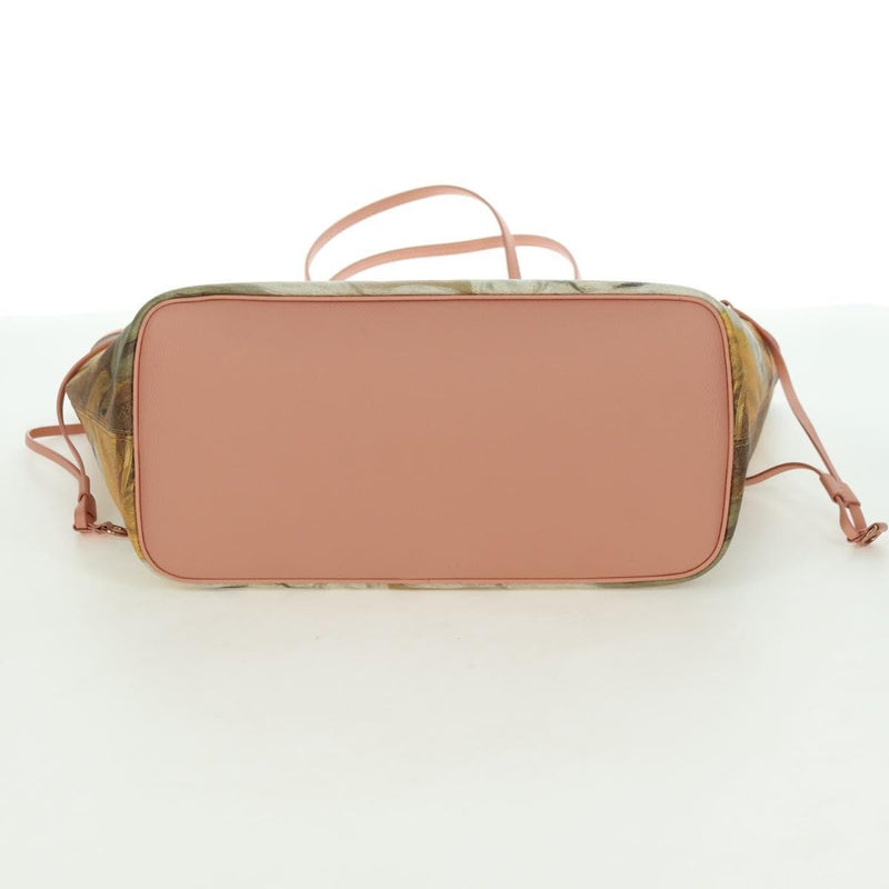 Louis Vuitton Neverfull Nm Limited Edition Jeff Koons Fragonard Print Canvas Pink Bag