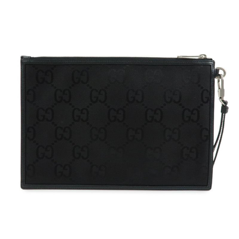 Gucci Off The Grid Zip Gg Econyl Black Nylon Bag