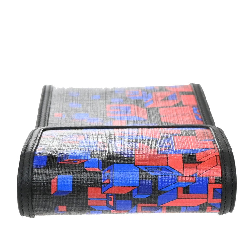 Gucci Flap Printed Coated Canvas Multicolour Leather Bag