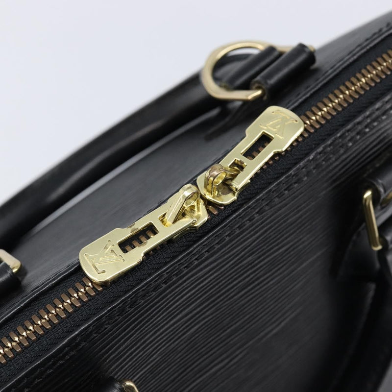 Louis Vuitton Alma Epi Leather Black Bag