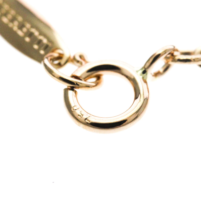 Tiffany & Co. Elsa Peretti Diamonds By The Yard Pendant 18k Rose Gold With Pear-Shaped Diamond Pink_gold Bijoux