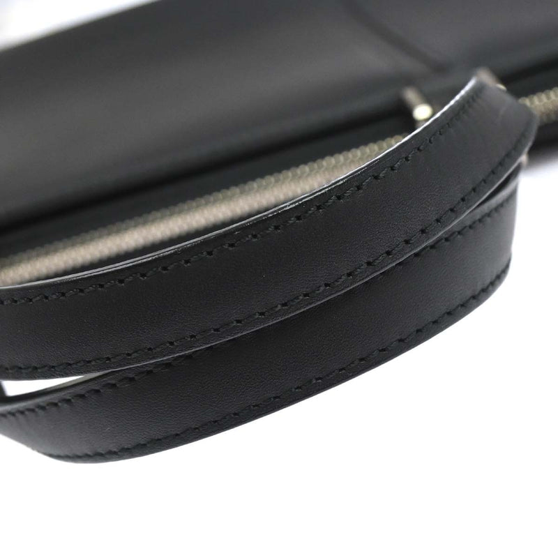 Burberry Handbag Leather Black Bag