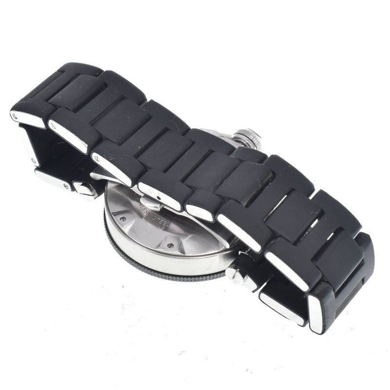 Cartier Pasha Seatimer Automatic Stainless Steel And Rubber Watches