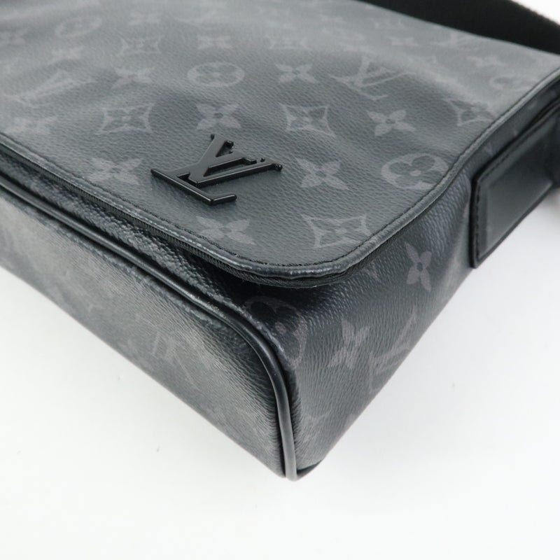 Louis Vuitton District Messenger Monogram Eclipse Canvas Gray