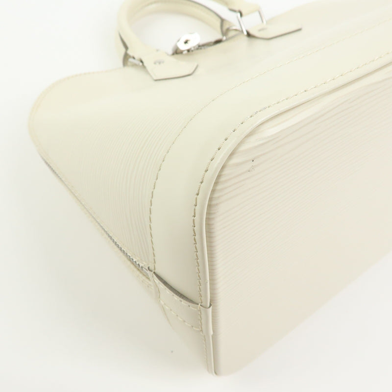 Louis Vuitton Alma Epi Leather White Bag
