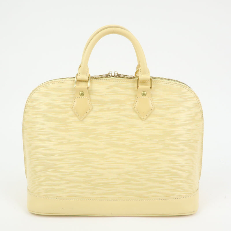 Louis Vuitton Alma Epi Leather Beige Bag