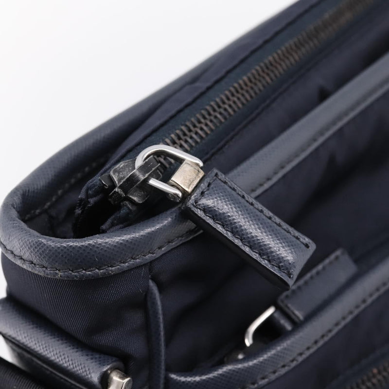 Prada Shoulder Tessuto Navy Nylon Bag