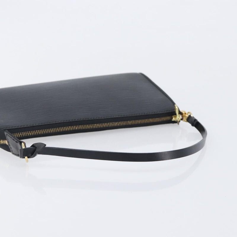 Louis Vuitton Pochette Accessoires Epi Leather Black Bag