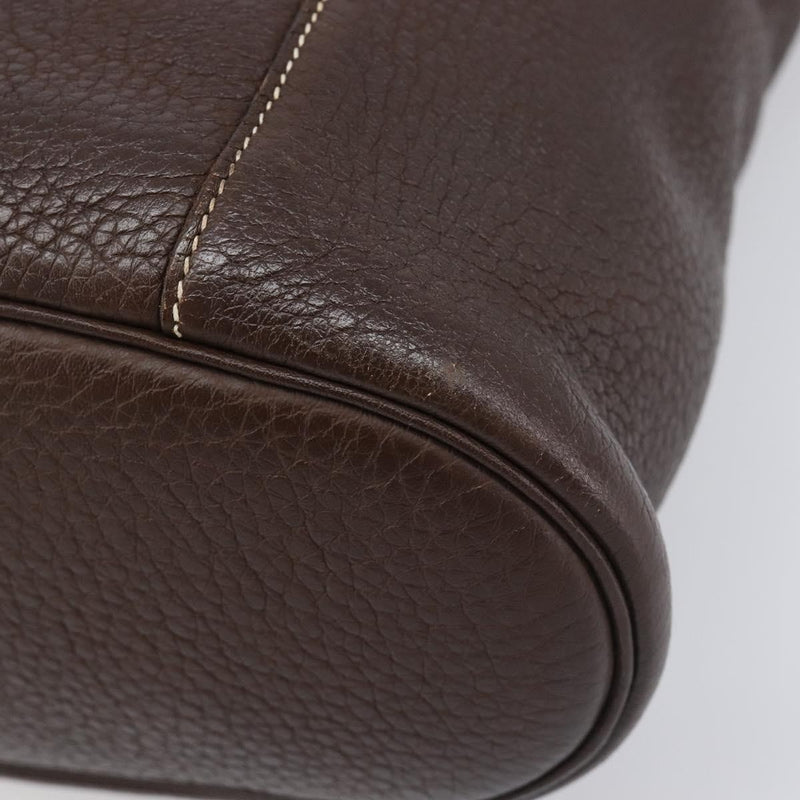Hermes Sac Good News Leather Brown Bag