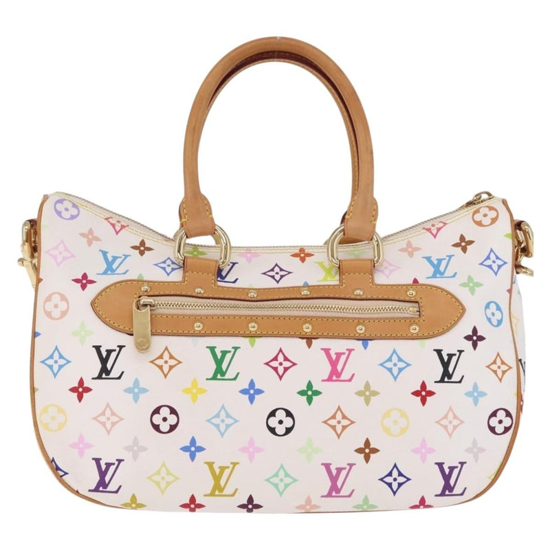 Louis Vuitton Rita Monogram Multicolor White Canvas Bag