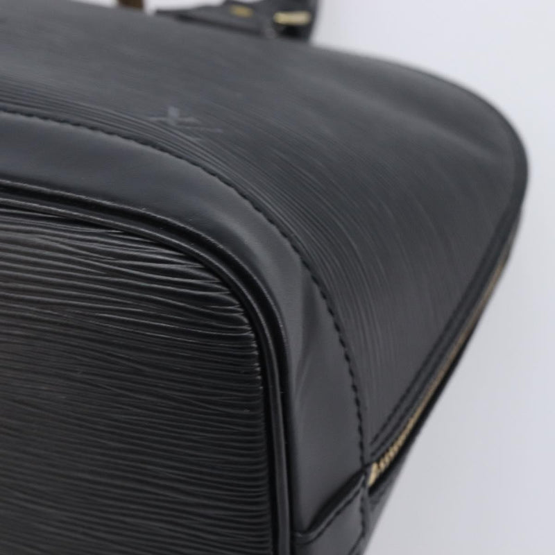 Louis Vuitton Vintage Alma Epi Leather Black Bag
