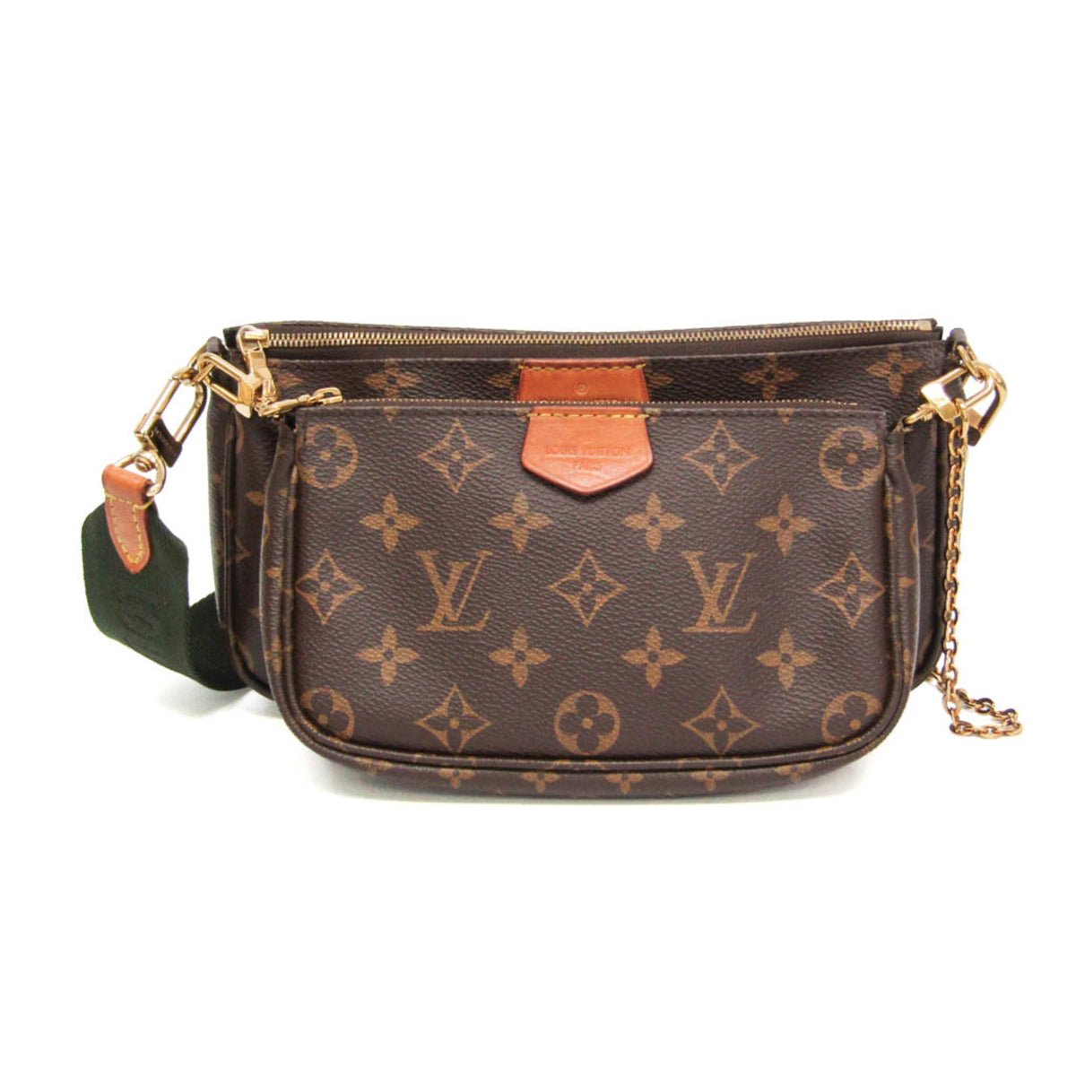 Louis Vuitton Multi Pochette Accessoires Pouch Monogram Canvas Brown