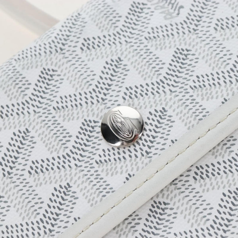 Goyard Boheme Hobo Iridescent Coated Canvas White