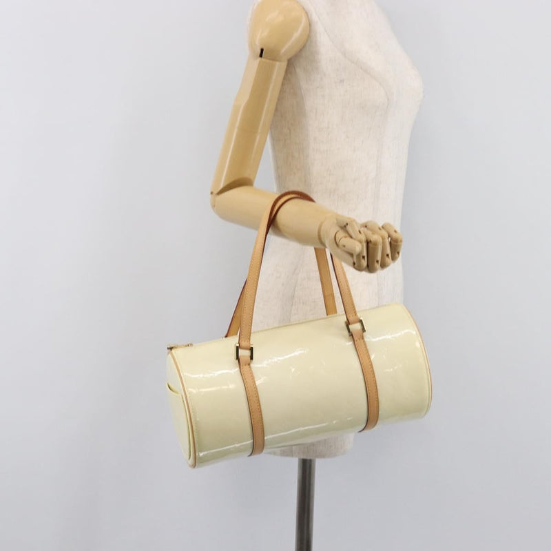 Louis Vuitton Bedford Monogram Vernis Beige Patent_leather Bag