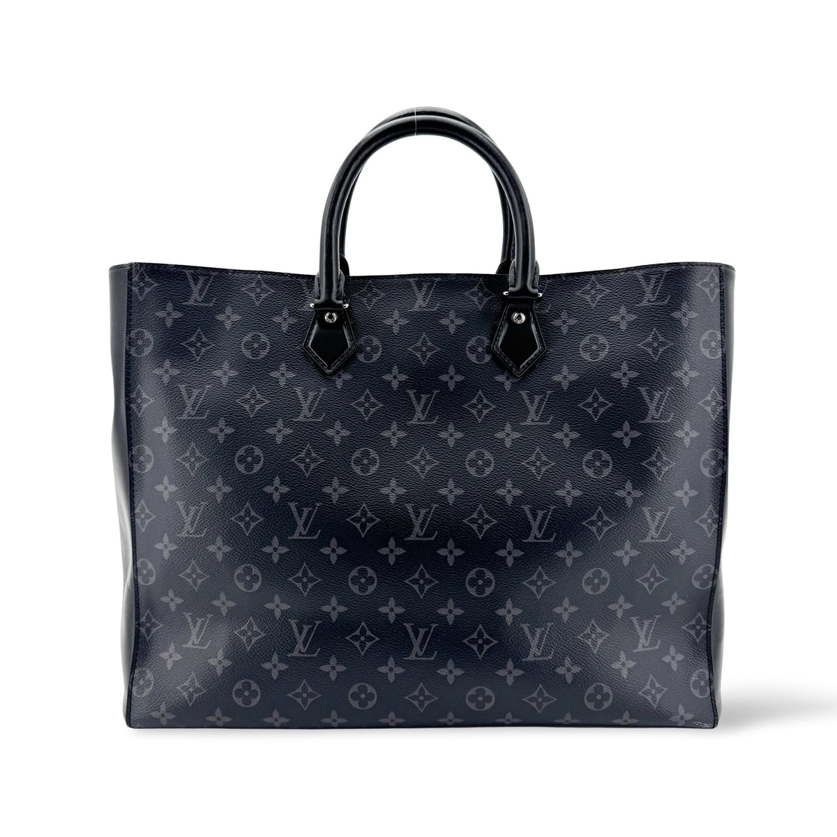 Louis Vuitton Grand Sac Monogram Jacquard Black Canvas Bag