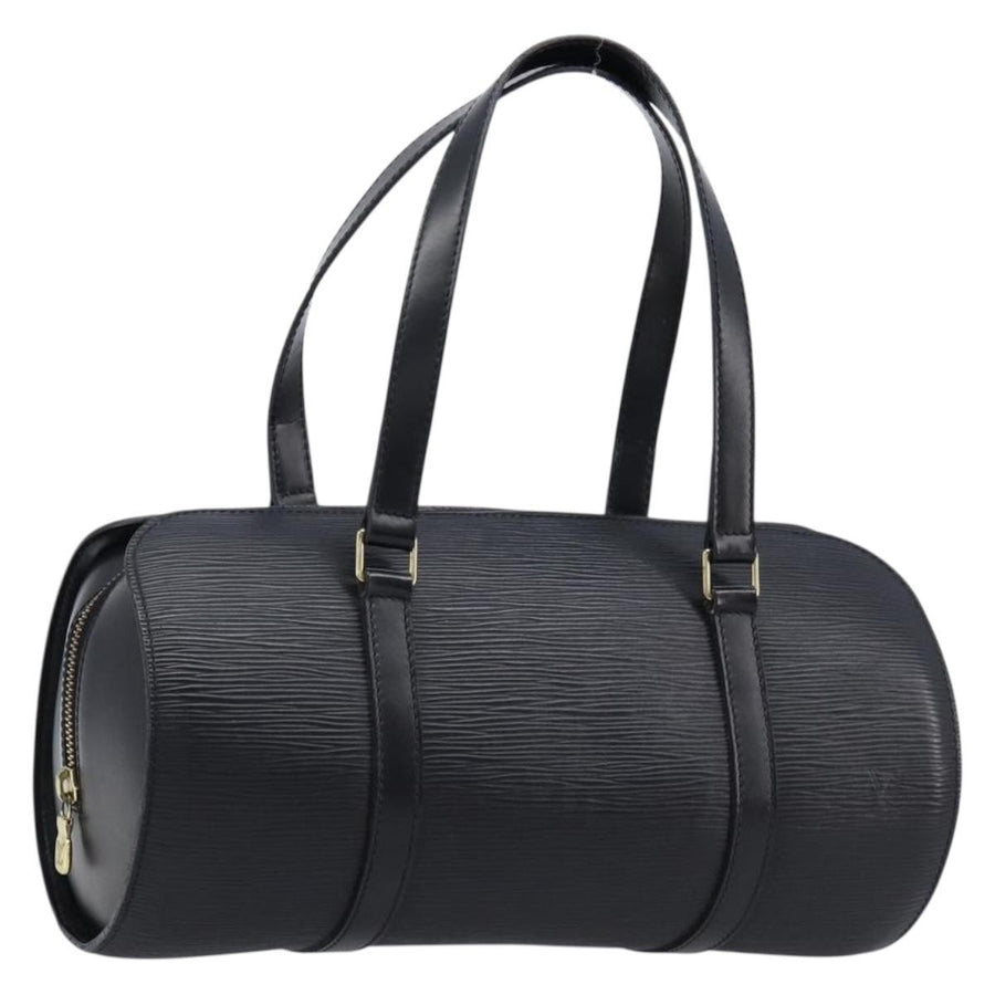 Louis Vuitton Soufflot Epi Leather Black Bag