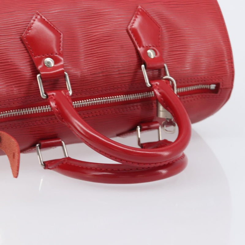 Louis Vuitton Speedy Epi Leather Red Bag