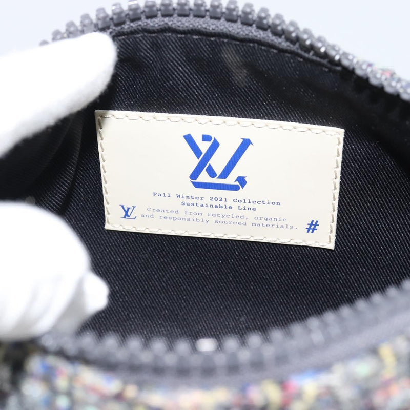 Louis Vuitton Keepall Bandouliere Lv Felt Gray Canvas Bag