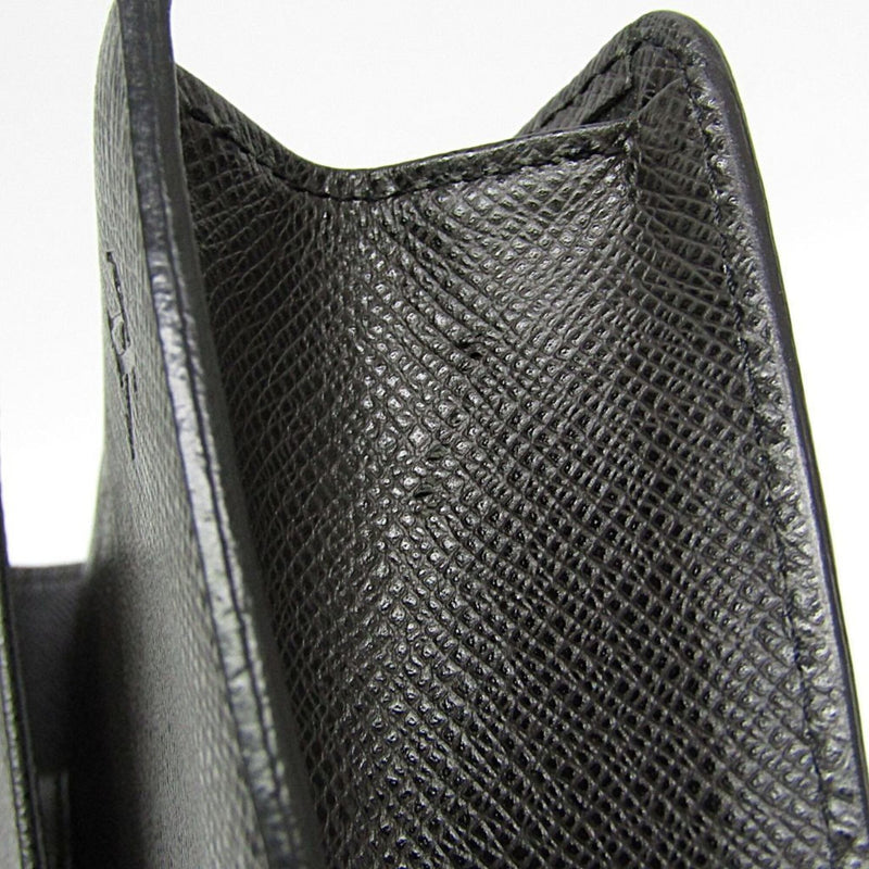 Louis Vuitton Selenga Pochette Taiga Leather Black Bag