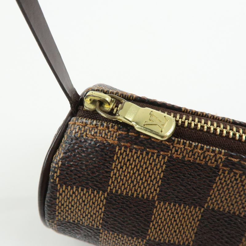 Louis Vuitton Papillon Pochette Damier Brown Canvas Bag