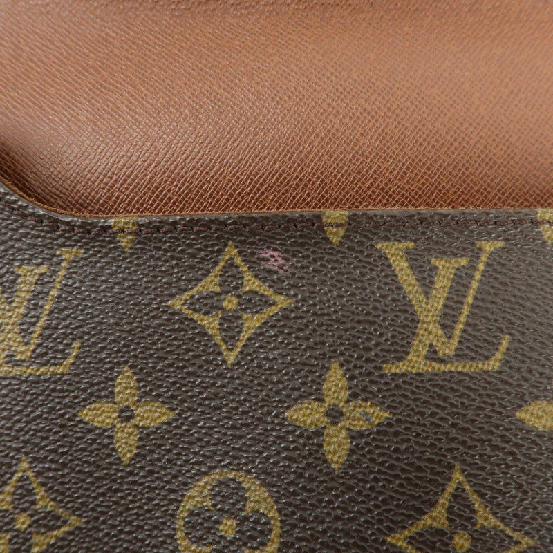 Louis Vuitton Musette Tango Monogram Canvas Brown Bag