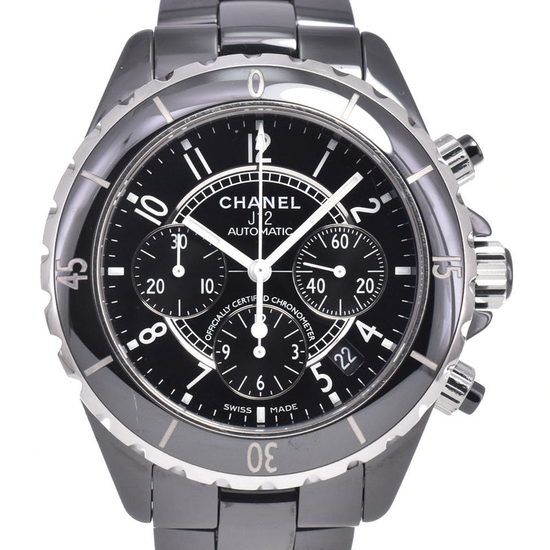 Chanel J12 Chronograph Automatic Ceramic And Stainless Steel Watches