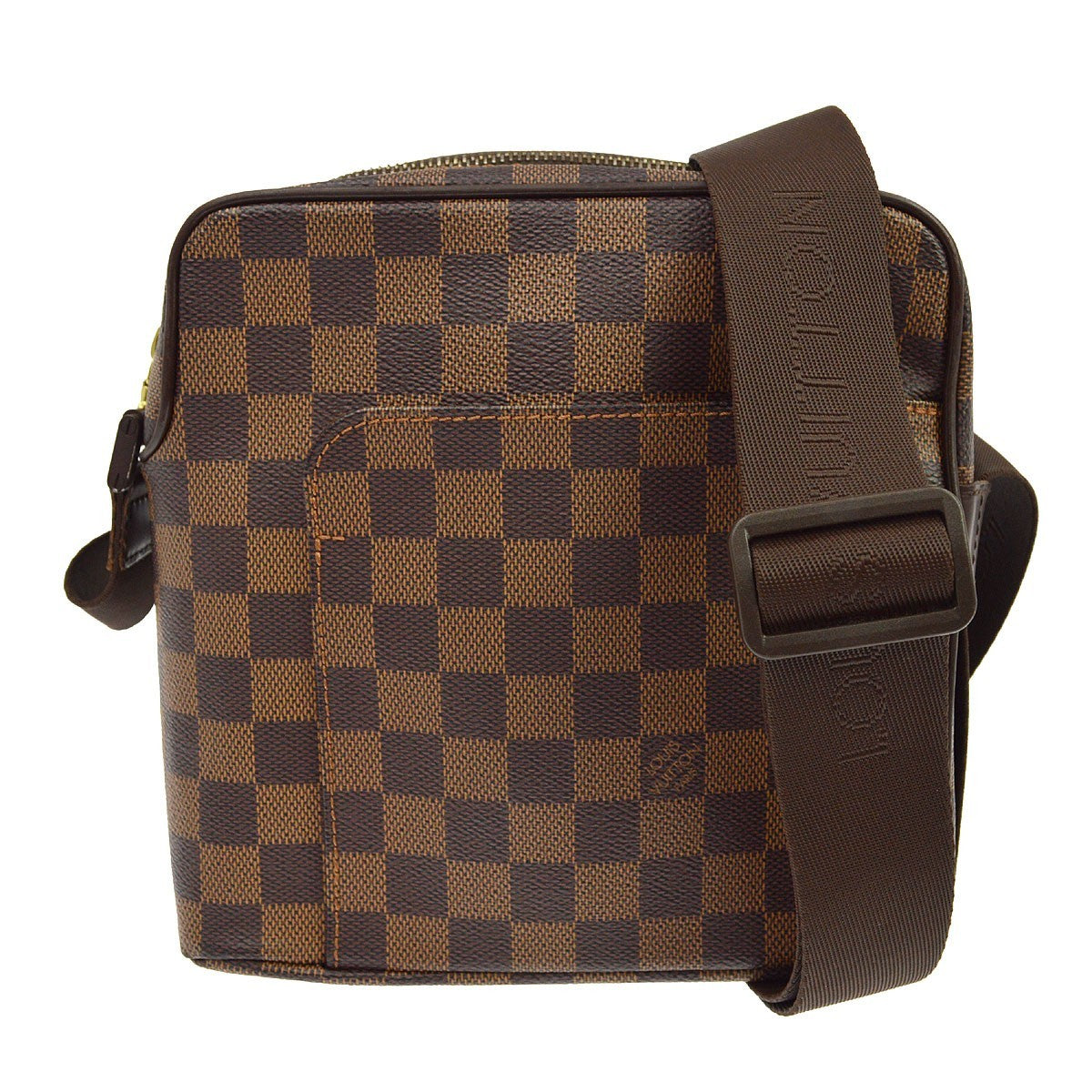 Louis Vuitton Olav Damier Ebene Brown Canvas Bag