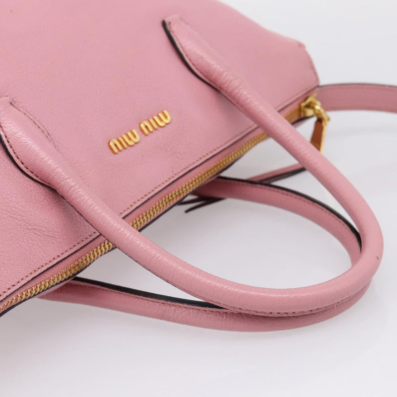 Miu Miu Beau Top Handle Leather Multicolour Bag