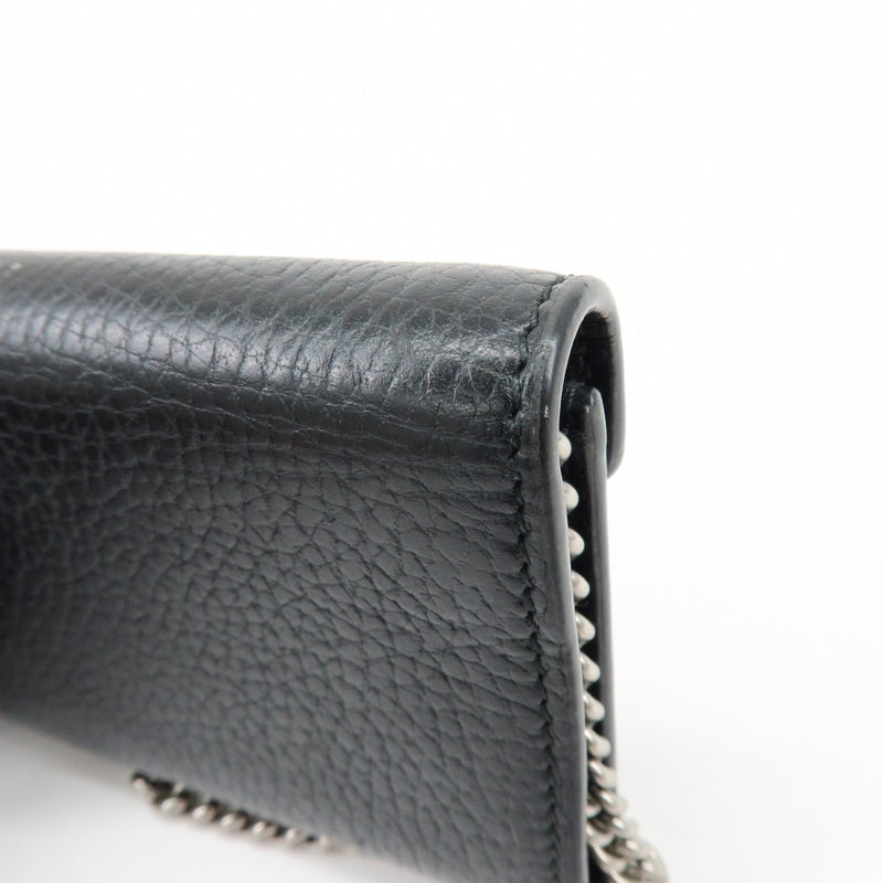 Gucci Dionysus Leather Black Bag