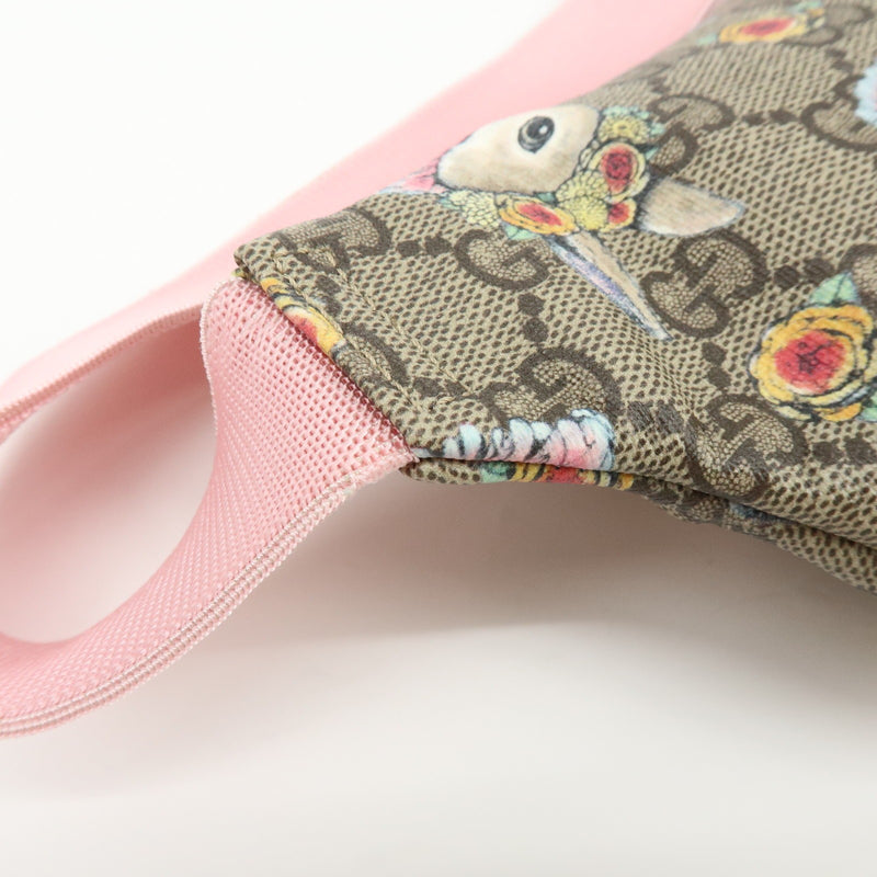 Gucci Childrens Belt Printed Gg Coated Canvas Beige Bag