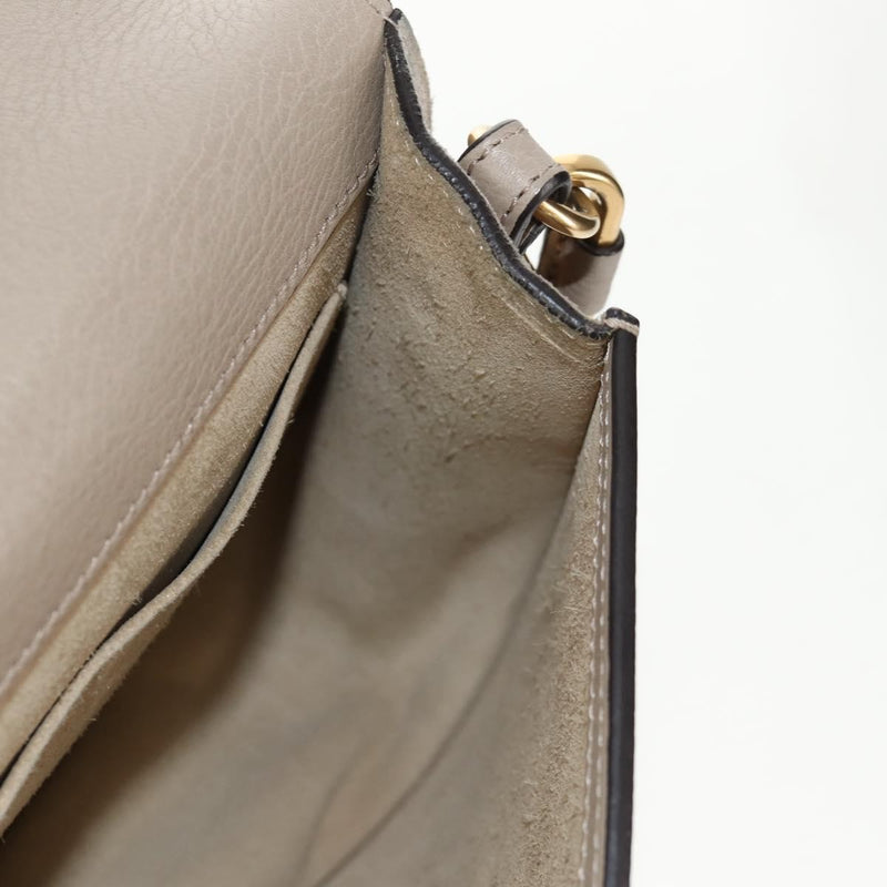 Chloe Nile Leather Beige Bag